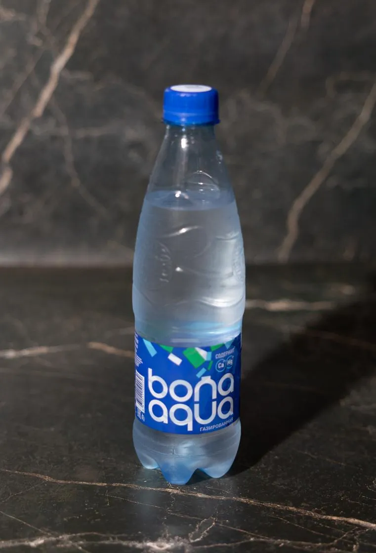 Вода BonaAqua газированная