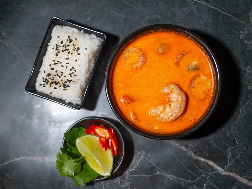 Суп "Том ям" с креветкой